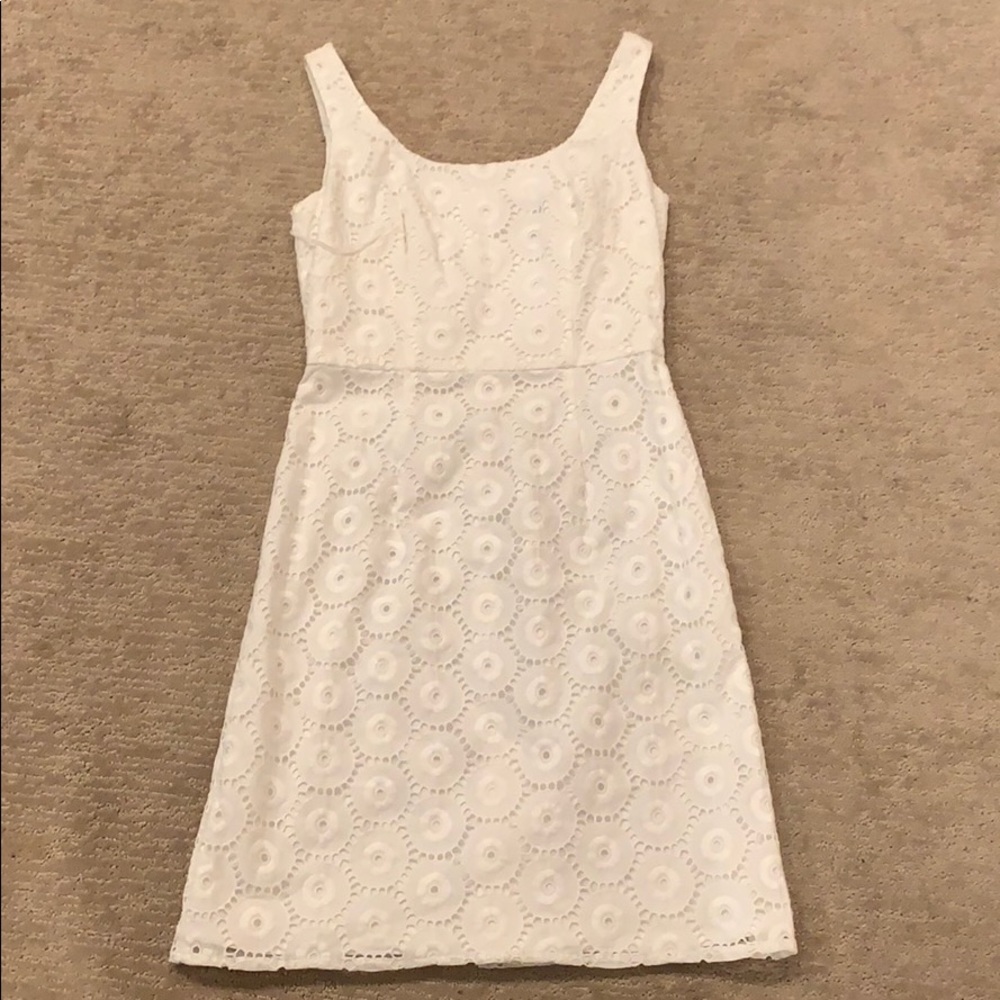 Adrianna Papell White Sundress
